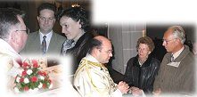 Bilder von der Erneuerung des Ehebundes mit Festmesse und Feier (6. November 2004)