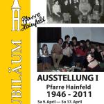 Plakat Ausstellung1 Pfarre Hainfeld von 1946 - 2011