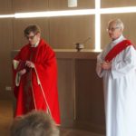 erste hl. Messe in der neuen Kapelle im Landespflegeheim