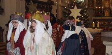 Bilder von der Kindermesse am 'Dreikönigstag' - Erscheinung des Herrn