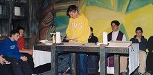 Bilder vom Wochenende der Firmkandidaten in Melk (15.-16.3.2003) und der Vorstellungsmesse in der Kirche (23.3.2003)