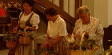 Bilder von der Messe zu Mariä Himmelfahrt am 15. August 2003